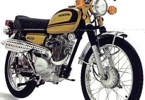 1971 honda Cl100-1