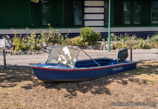 police boat along the Danube